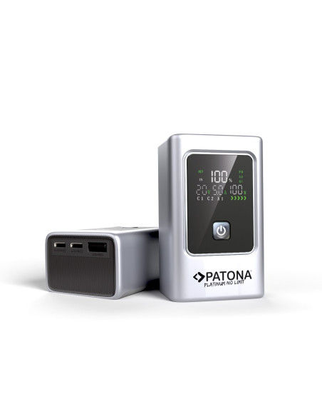 PLATINUM POWERBANK LUXURY ONE PD35W 10.000MAH 2XUSB-C PD3.0 1XUSB-A